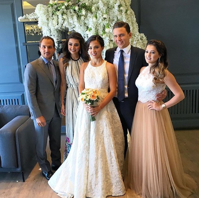 Bassel And Marianne Frangieh Wedding Party